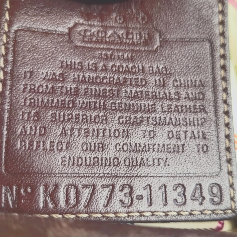 Vintage Coach purse